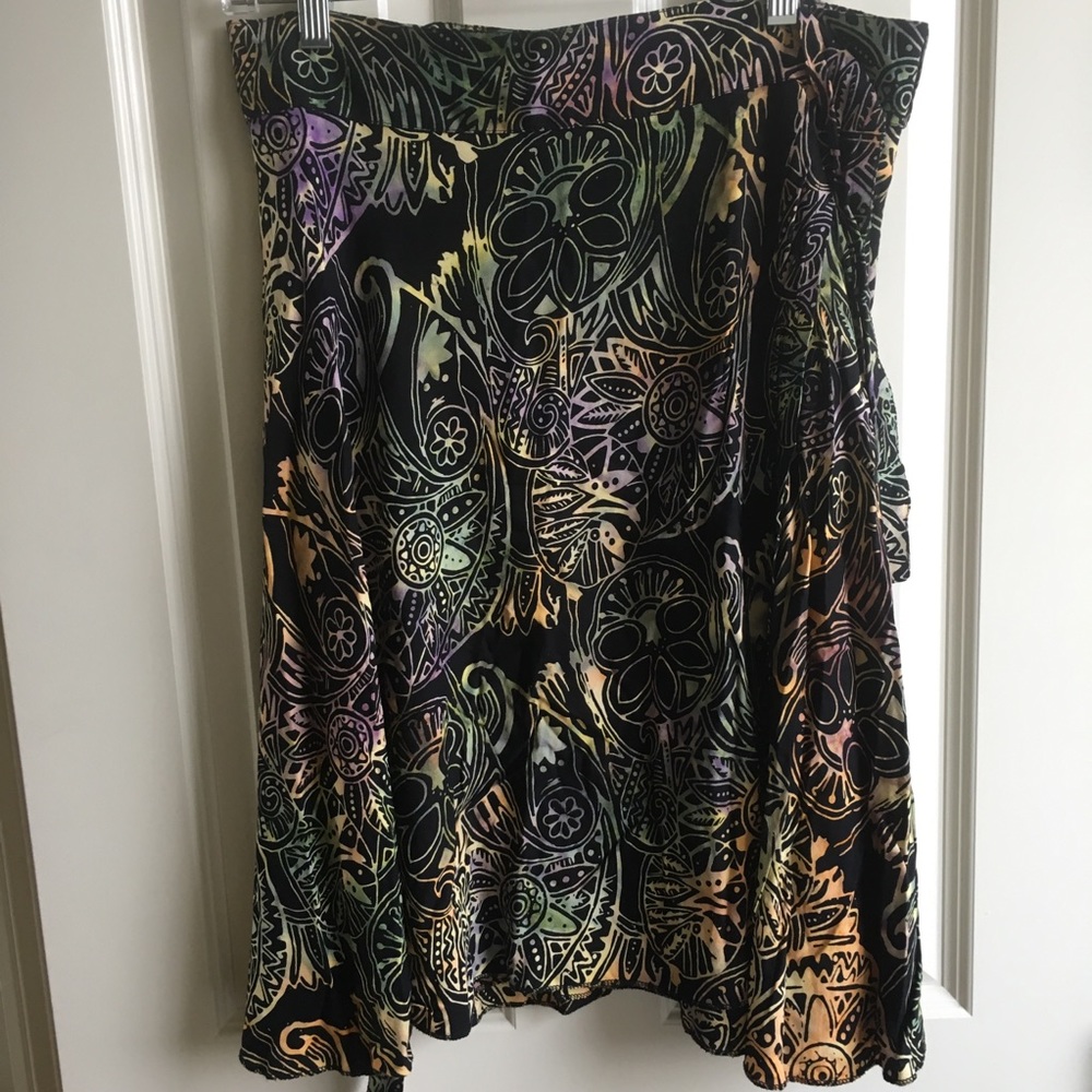 Santiki wrap skirt